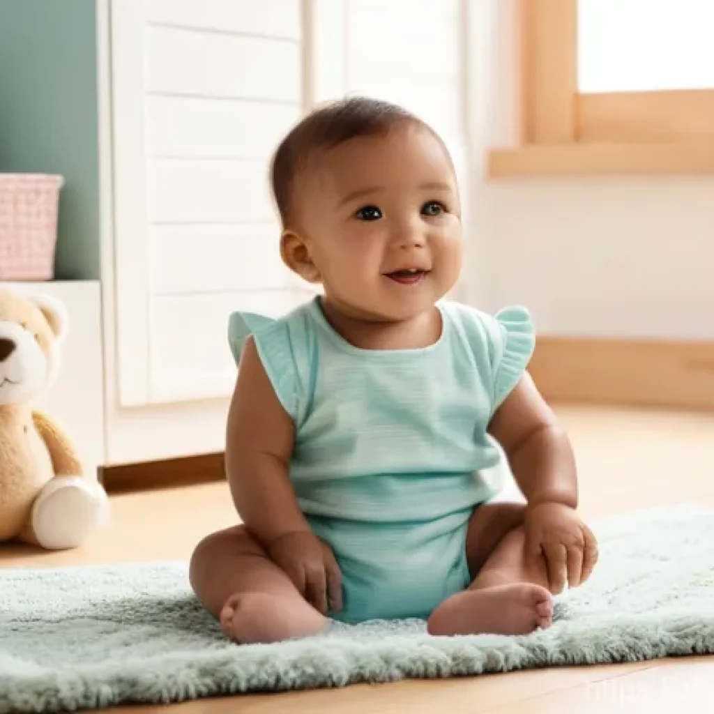 캐릭터디자인 자격증의 최신 업데이트 정보 - **Prompt:** A heartwarming scene of a cheerful toddler, around 18 months old, sitting comfortably on...