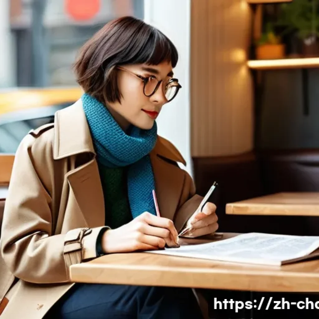 캐릭터디자인 자격증 필기 시험 준비 요령 - **Prompt: Observational Character Study in a Vibrant City Cafe**
    A focused character designer, f...