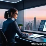 캐릭터디자인 자격증과 관련된 최신 뉴스 - **Prompt:** A highly skilled female character designer, mid-30s, with a focused expression, elegantl...